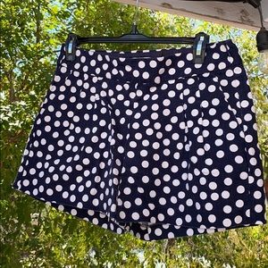 J. Crew Polk-A-Dot Shorts